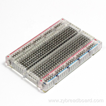 400 Tie-points Transparent Digital Protoboard Breadboard